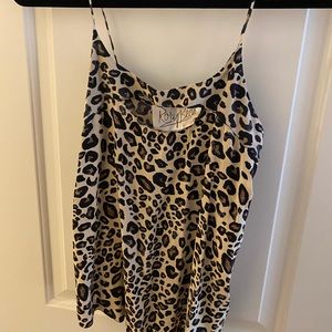 Nordstrom Leopard Tank